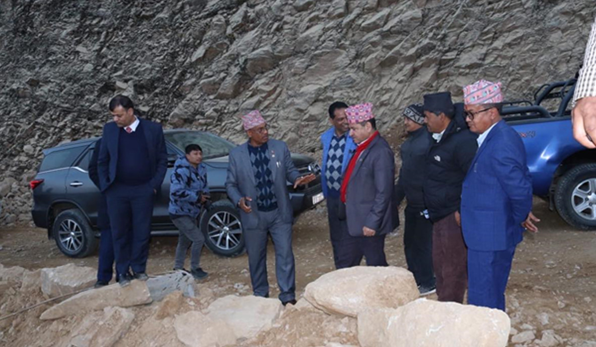 गणेशमान मार्ग स्तरोन्नति गर्न आठ करोड विनियोजन