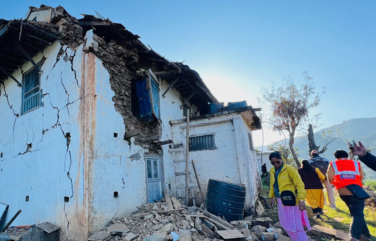 जाजरकोट भूकम्पपीडितलाई बेलायतद्वारा दुई अर्ब १८ करोडभन्दा बढीको सहयोग