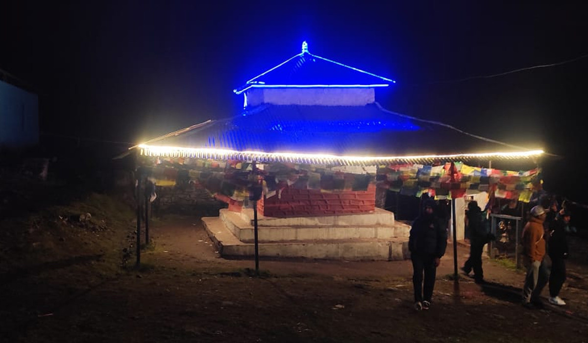 गोसाइँकुण्डमा पहिलो पटक पुग्यो राष्ट्रिय ग्रिडको बिजुली