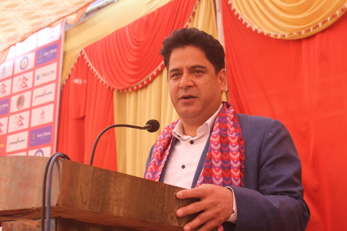 क्रिकेटको विकासका लागि सबै प्रदेशमा रङ्गशाला निर्माण आवश्यक : मन्त्री भण्डारी