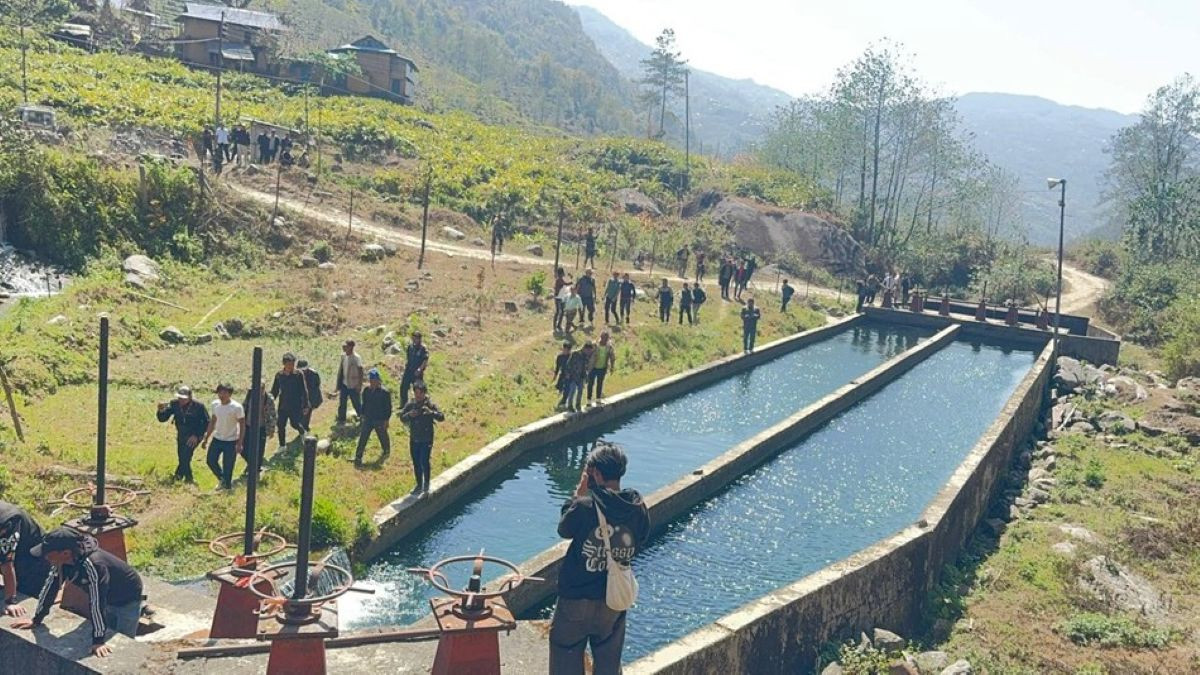 मुआब्जा नपाएपछि जलविद्युत आयोजना बन्द
