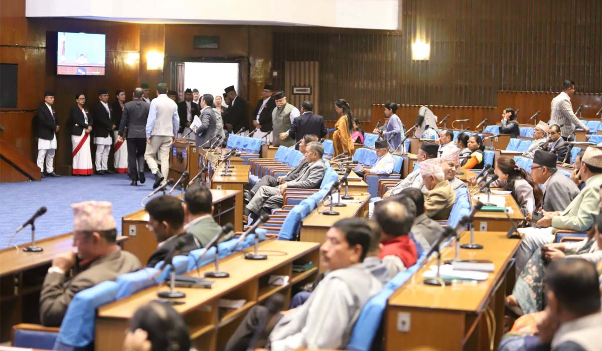 रास्वपा र राप्रपाद्वारा प्रतिनिधिसभा बैठक बहिस्कार