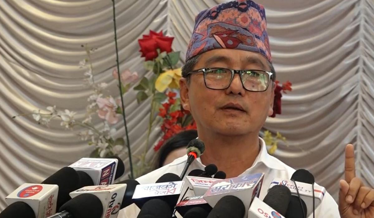 राजनीतिलाई पैसा कमाउने माध्यम नबनाऔँ : राजेन्द्र लिङ्देन