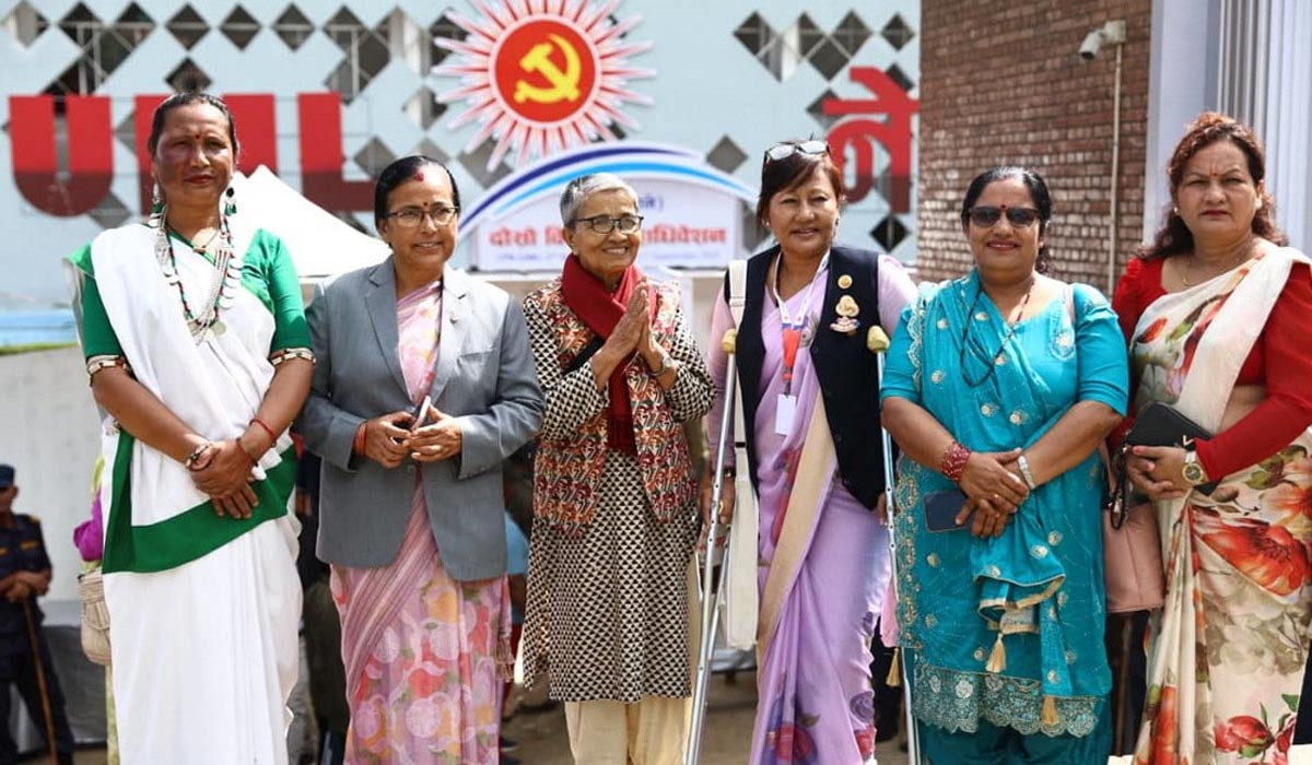 एमालेको विधान महाधिवेशनमा प्रतिनिधिहरू आउने क्रम जारी