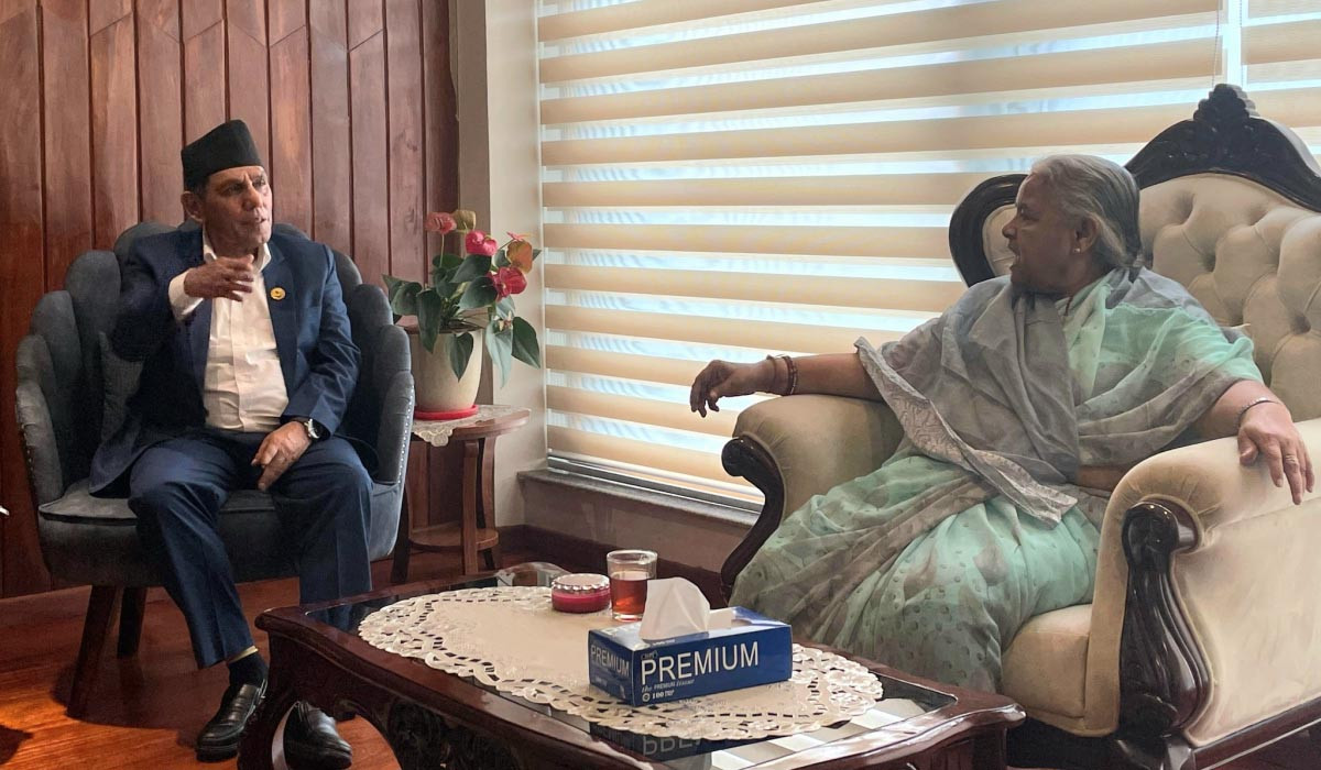 प्रधानमन्त्रीलाई भेटेर राष्ट्रियसभा अध्यक्षले भने- एक तिहाइ सदस्यको म्याद सकिँदै छ, ३५ दिनअघि नै निर्वाचन गरौँ