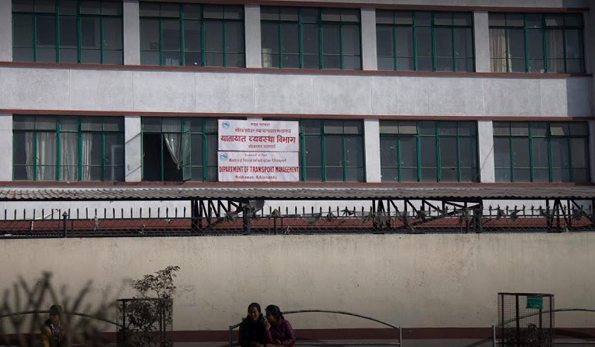 यातायात व्यवस्था विभागको सर्भर आंशिक चल्यो, अब नवीकरण र ‘भेरिफिकेसन’ हुने