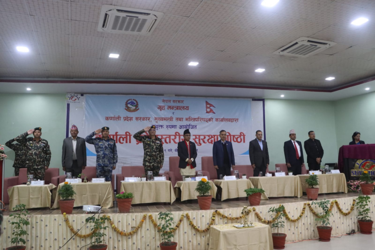 मन्त्री आर्याल: सरकारको मुख्य जिम्मेवारी निर्वाचन गराउनु हो