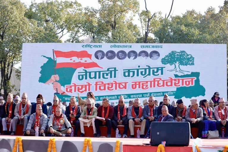 कांग्रेस विशेष महाधिवेशन: ४ बजेसम्म झण्डै आधा प्रतिनिधिको नाम दर्ता