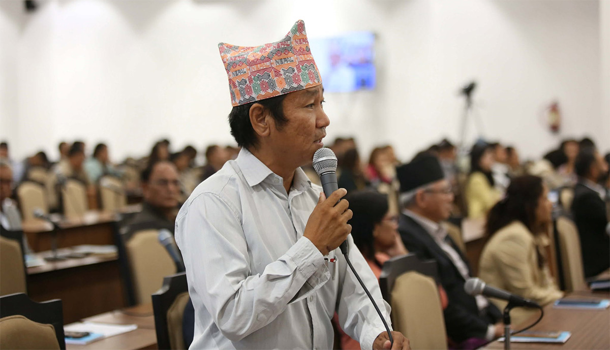 साम्पाङको माग: प्रधानमन्त्री बालेन आफैँ संसद आएर अभिव्यक्ति सच्याउनुपर्छ