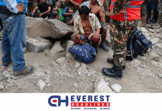 त्रिशूली-३ 'ए' सुरुङबाट एक जनाको जीवितै उद्धार, बाढी विपद्पछि लामो समयदेखि जारी उद्धार अभियानमा सफलता